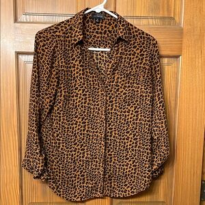 The Limited Animal Leopard Print Blouse XS